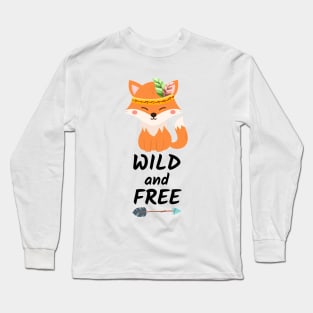 Cute baby fox Long Sleeve T-Shirt